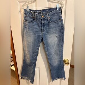 Women’s J. Crew Demi bootcrop jeans